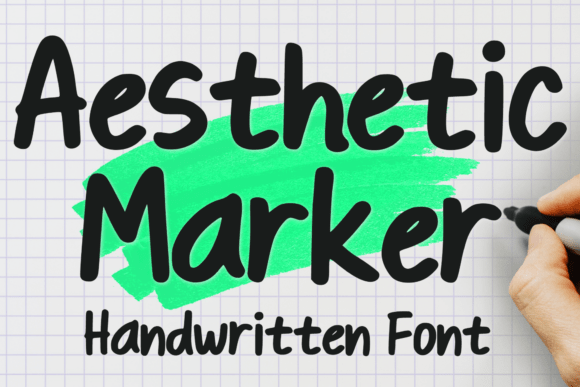 Aesthetic Marker Typeface Review: Elevating Brand Identity with Hand-Drawn Charm