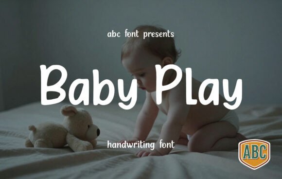 Baby Play: A Playful Handwritten Font for Warm Brand Identities