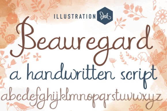 Beauregard Typeface: Elevating Digital Brand Identity with Hand-Crafted Script