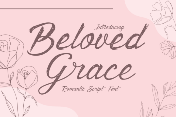 Beloved Grace: Elevating Web Design with Romantic Typography