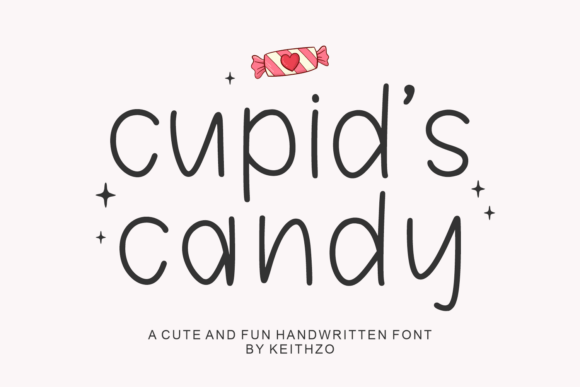 Cupid’s Candy: A Playful Handwritten Font for Digital Love