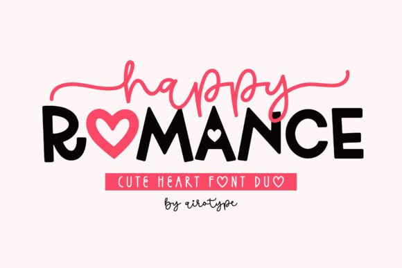 Happy Romance Typeface: Elevating Editorial Design with Playful Typography
