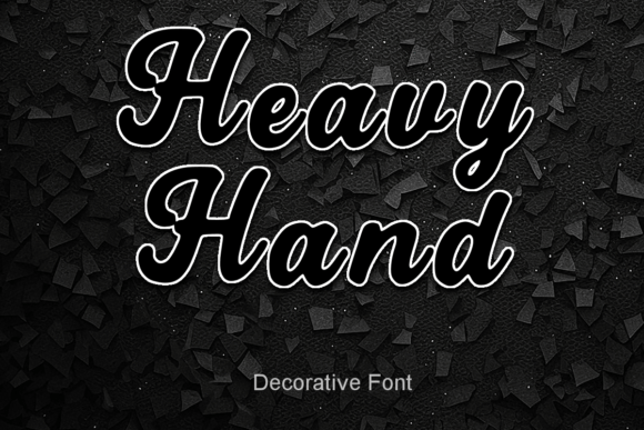 Heavy Hand Typeface Review: Elevating Brand Identity