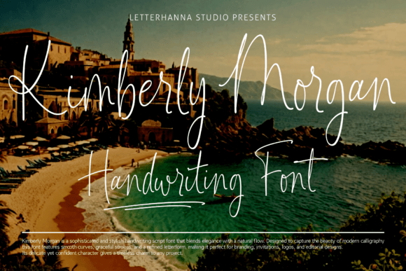 Kimberly Morgan: The Elegant Script Font for Handmade Brands