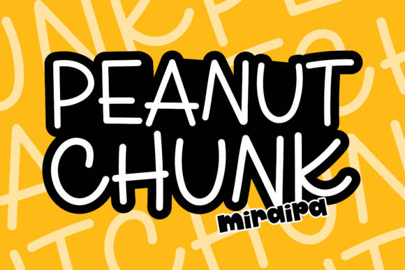 Peanut Chunk: The Friendly Typeface That Boosts Campaign Clarity