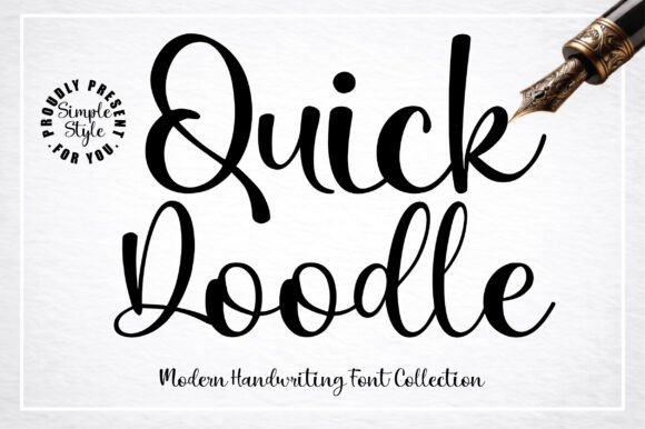 Quick Doodle: The Creative Typeface for Campaigns That Pop
