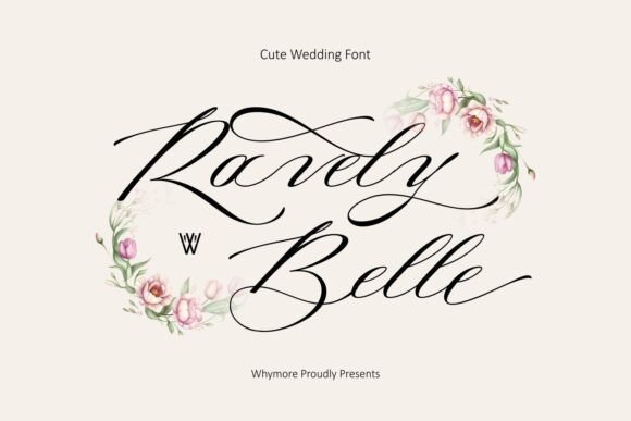 Ravely Belle: The Elegant Script Font for Handmade Brands