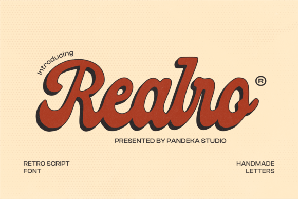Realro Typeface Review: A Retro Script for Authentic Branding
