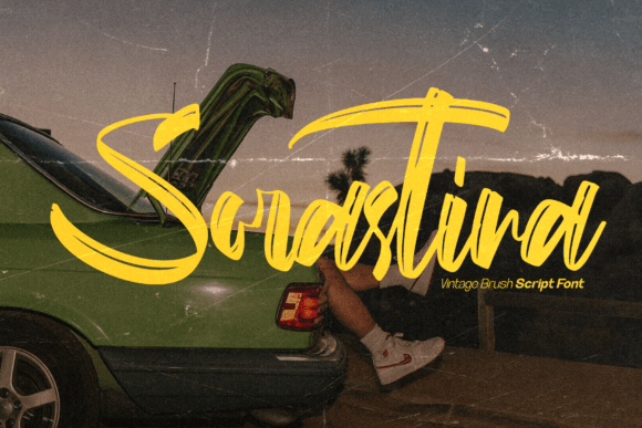 Sorastina: A Nostalgic Brush Script for Handmade Branding