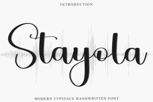Stayola: A Festive Script Font for Holiday Crafts and Printables