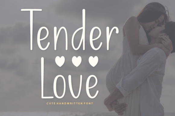 Tender Love Typeface: Elevating Campaign Visuals with Grace
