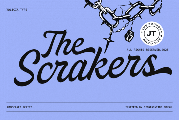 The Scrakers: Elevating Digital Brand Identity with Authentic Script Typography