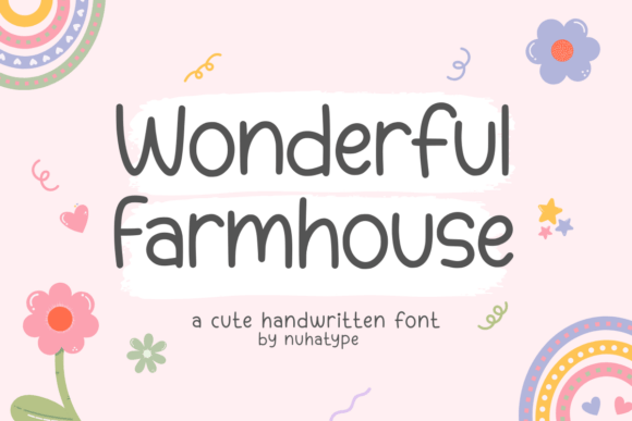 Wonderfulfarmhouse: A Minimalist Handwritten Typeface Review